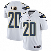 Nike Men & Women & Youth Chargers 20 Desmond King White NFL Vapor Untouchable Limited Jersey,baseball caps,new era cap wholesale,wholesale hats